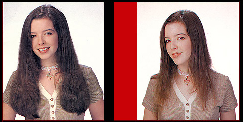 רבקה זהבי - לפני ואחרי הארכת שיער